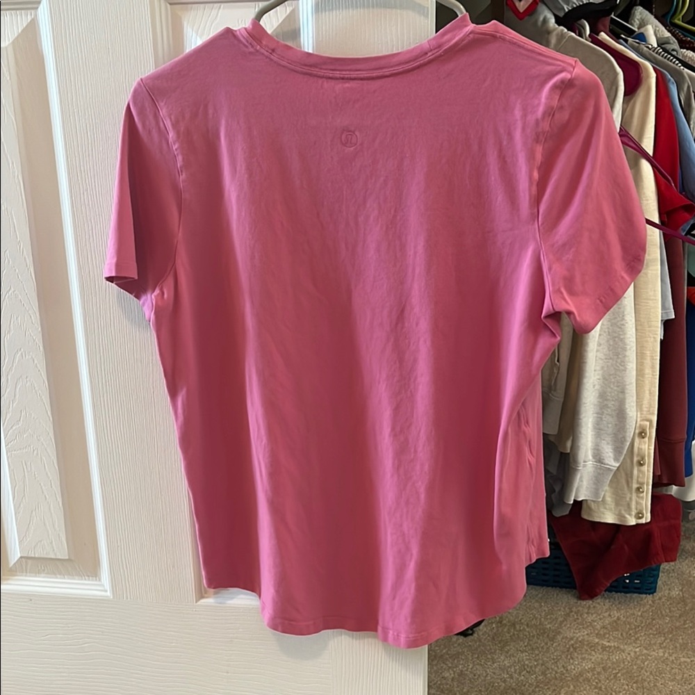 Lululemon small Pink Short Sleeve T-Shirt